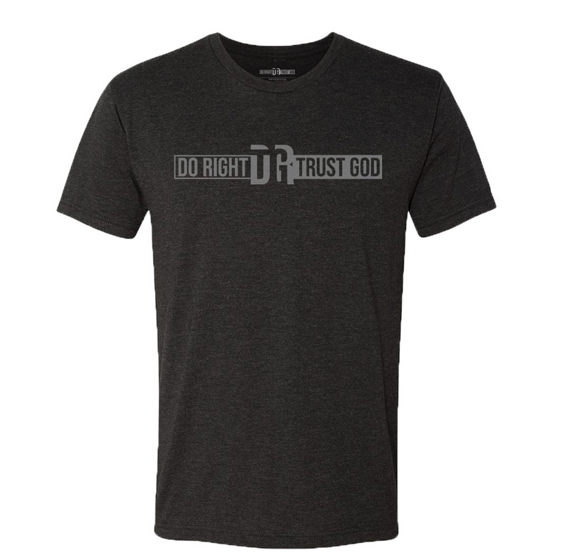 DRTG Tri-blend Tee - Vintage Black